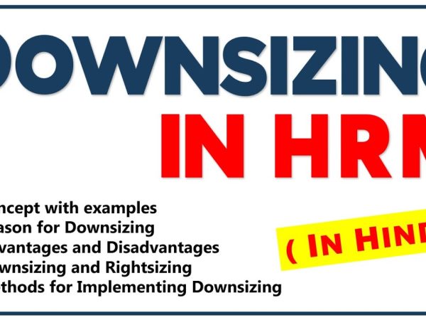 Downsizing in HRM