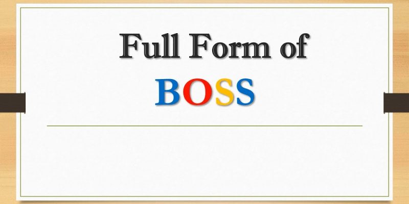 Boss Full Form