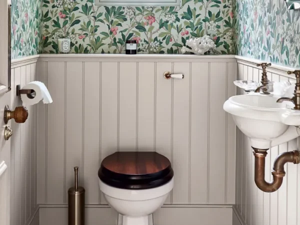 Downstairs Toilet Wallpaper