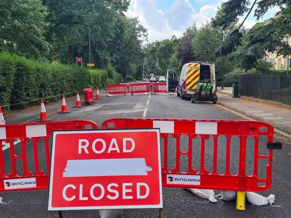 road closures tewkesbury