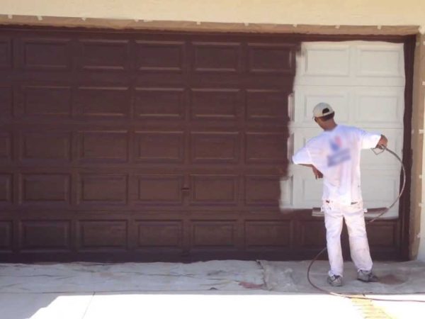Metal Garage Door Paint