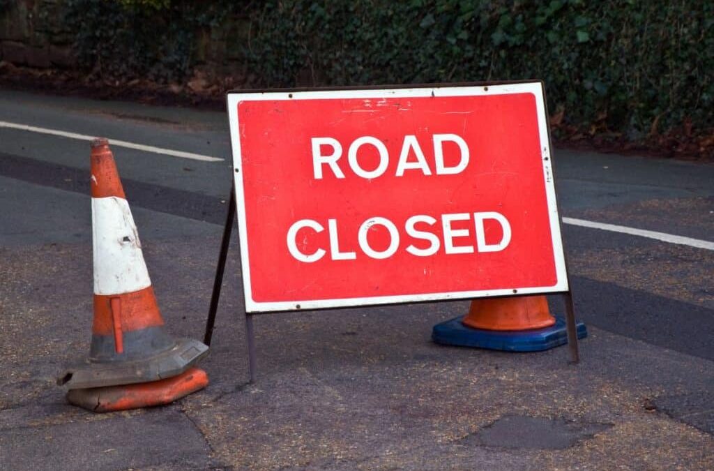 road closures in cumbria today