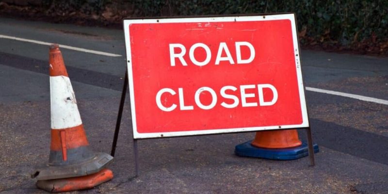 road closures in cumbria today