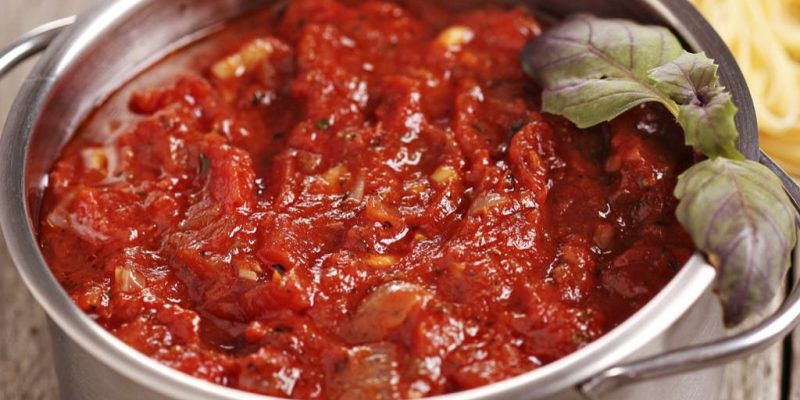 Pasta Sauce Using Passata