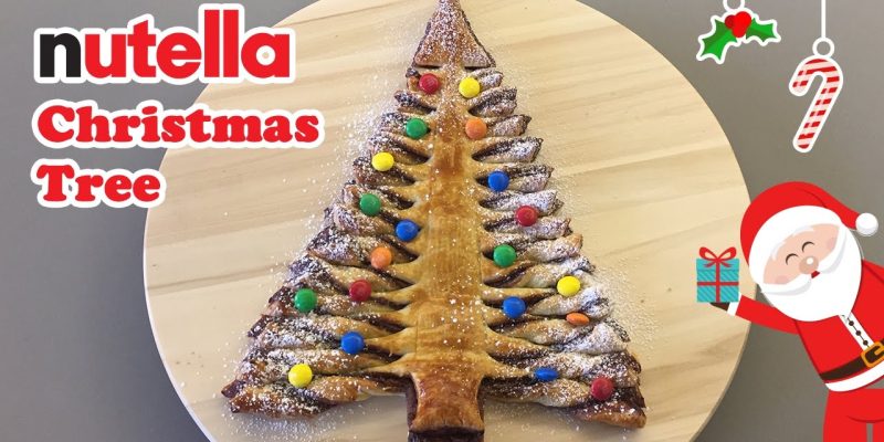 Nutella Christmas Tree with Puff Pastry