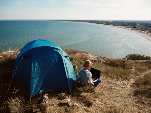 Camping Cornwall Beach