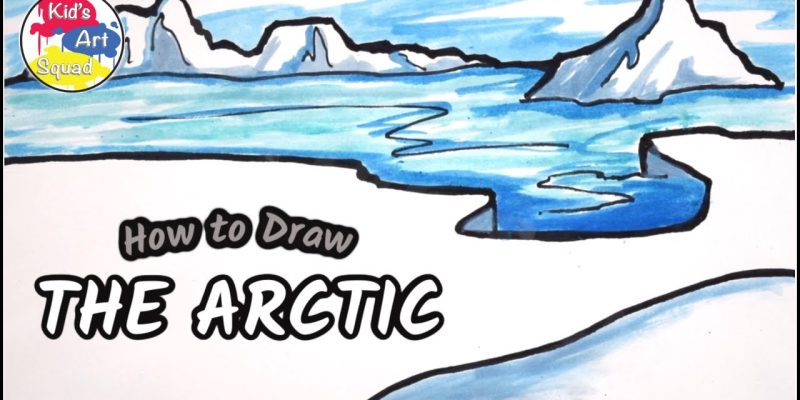 An Arctic Biome Drawing