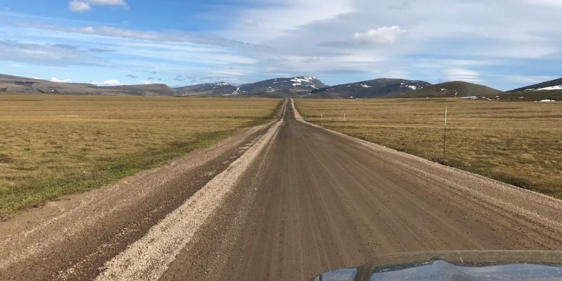 Drive to Arctic from Canada