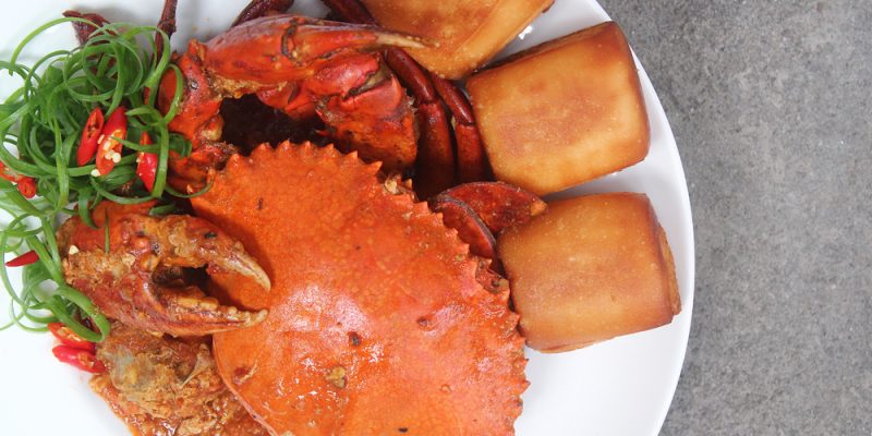 Chilli Crab with Mantou