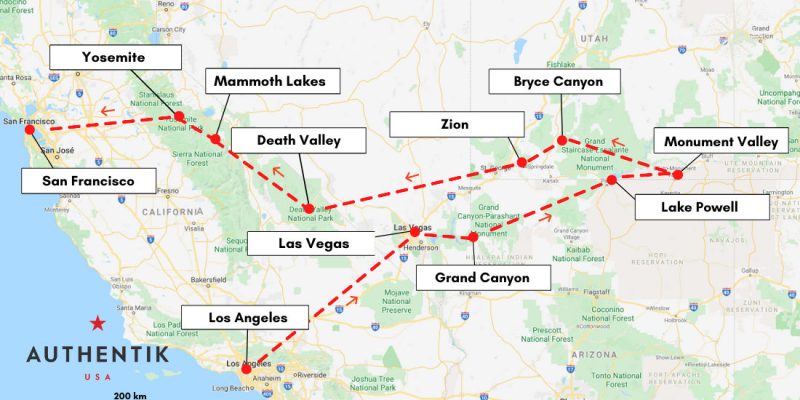 2 Week Road Trip Out West