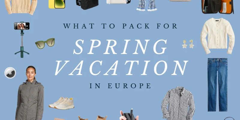Europe Backpacking Packing List