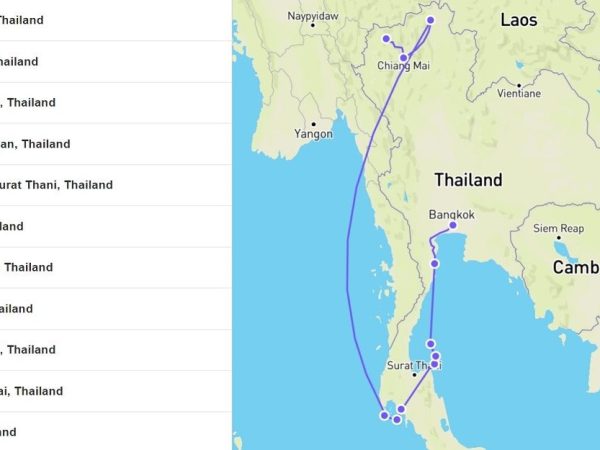 Thailand Trip Planner