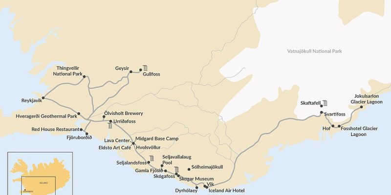 South Coast Map