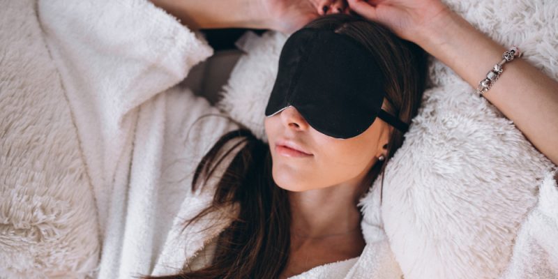 Sleep Eye Mask with Eyelashes