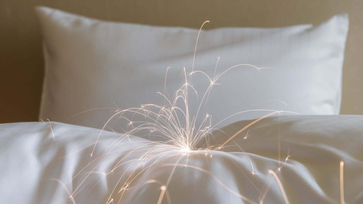 is static in bed sheets dangerous