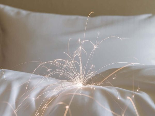 is static in bed sheets dangerous