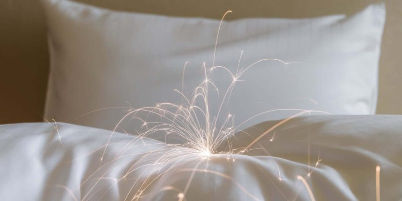 is static in bed sheets dangerous