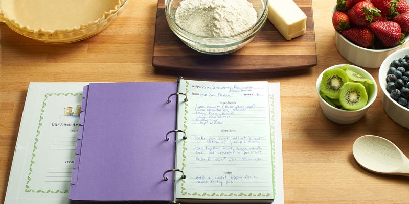 Recipe Book Categories