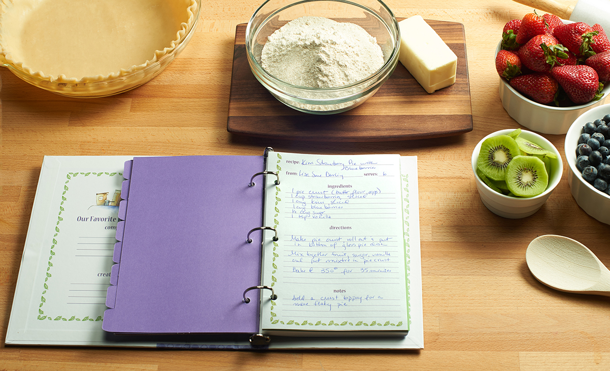 Recipe Book Categories