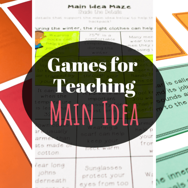 Main Idea Games